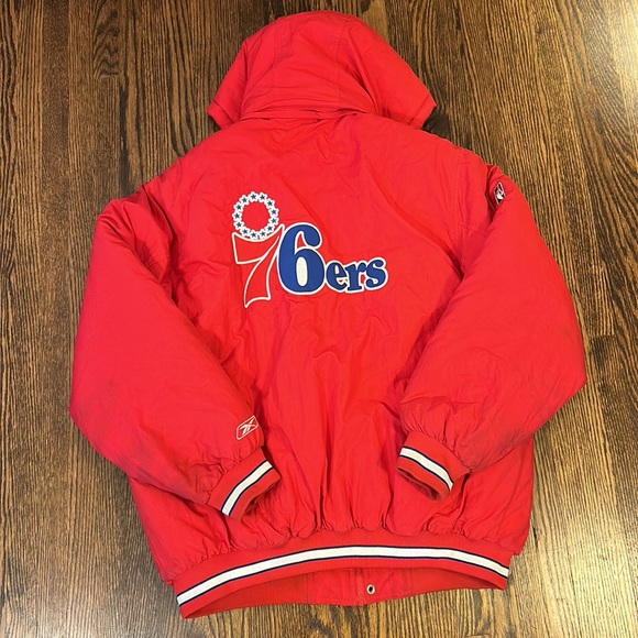 Vintage Philadelphia 76ers Reebok Jacket - Picture 10 of 13